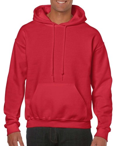 Felpa con cappuccio Heavy Blend Rosso