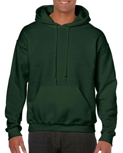 Felpa con cappuccio Heavy Blend Forest Green