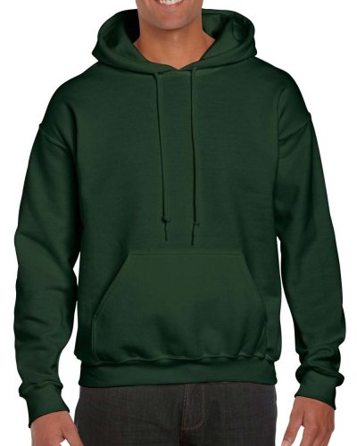 Felpa con cappuccio DryBlend Forest Green