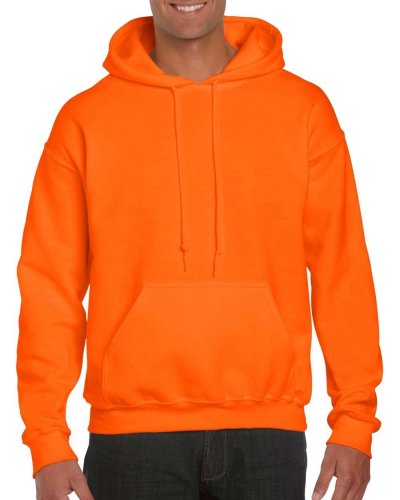 Felpa con cappuccio DryBlend Safety Orange