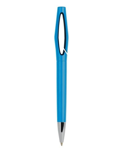 Penna a sfera con chiusura a rotazione Sky Blue