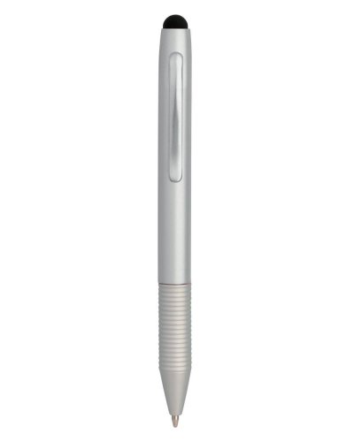 Mini penna a sfera con touch screen in metallo Grigio