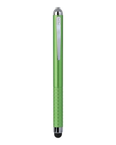 Penna a sfera con touch screen Verde Acido