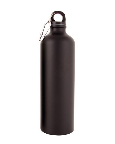 Borraccia 750ml con finitura opaca Nero