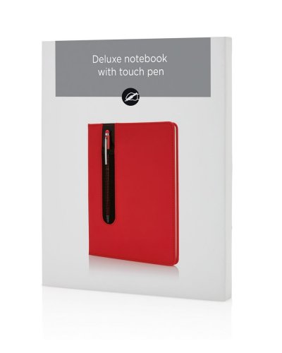 Taccuino A5 deluxe con penna touchscreen