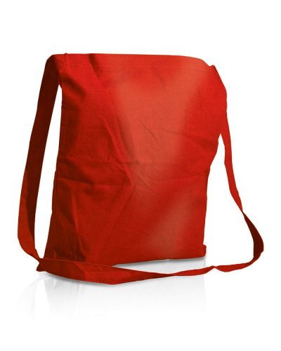 Tracolla in cotone Campus Rosso