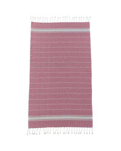 Telo mare fouta Rosso