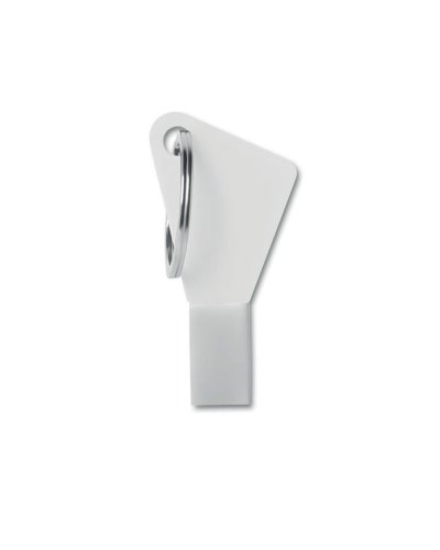 USB flash drive COLOURFLASH KEY 4Gb Bianco