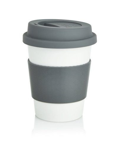 Tazza da caffè in PLA 350 ml Grigio