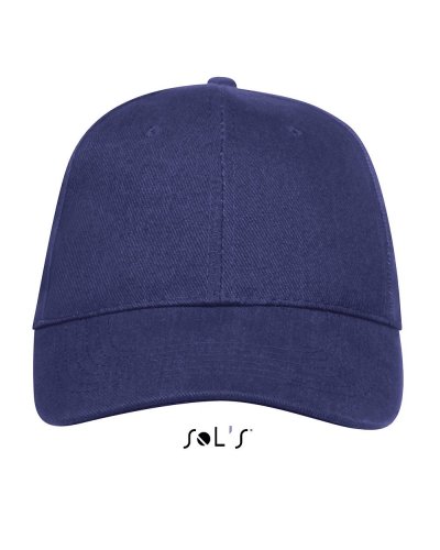 Cappellino adulto 6 pannelli Buffalo Blu Oltremare