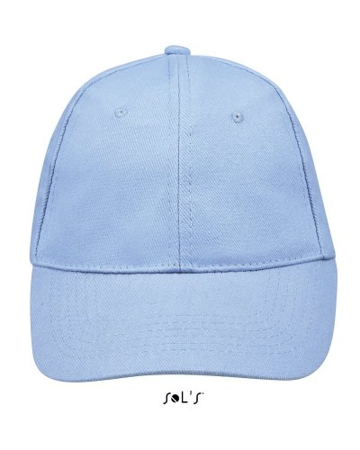 Cappellino adulto 6 pannelli Buffalo Cielo