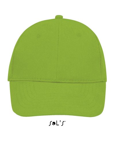 Cappellino adulto 6 pannelli Buffalo Verde Lime
