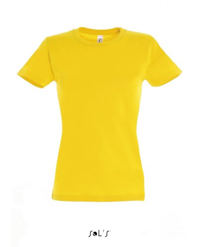 T-shirt Imperial donna Giallo Oro