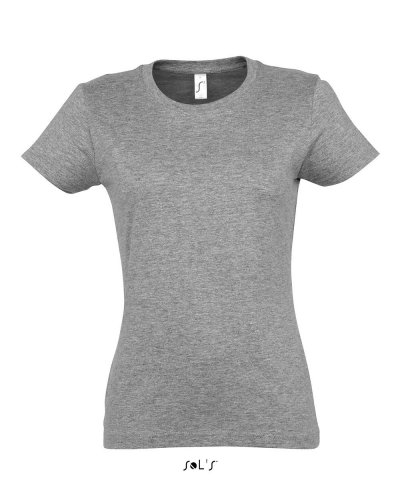 T-shirt Imperial donna Grigio Medio Melange