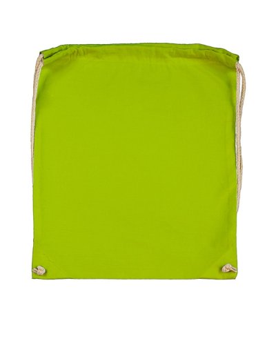 Zainetto con coulisse chestnut Lime