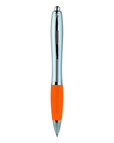 Penna a sfera con clip in metallo Arancione