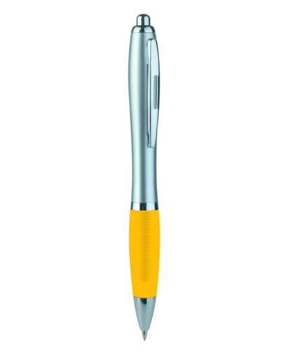 Penna a sfera con clip in metallo Giallo