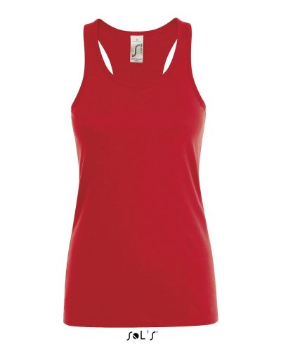 Canotta Justin women Rosso