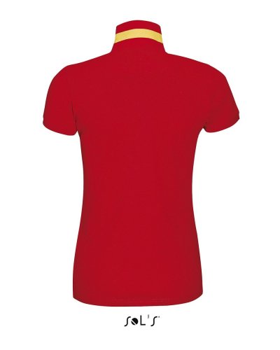Polo Patriot women Rosso