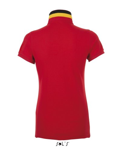 Polo Patriot women Rosso / Nero