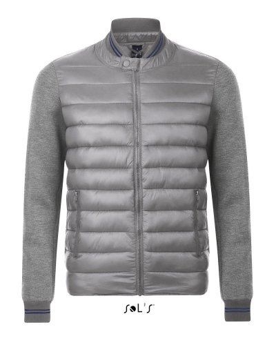 Giacca Volcano Grigio Medio Melange / Grigio Metallo