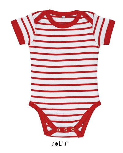 Body Miles Baby Bianco / Rosso