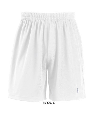 Pantaloncino da bambino senza slip San Siro 2 Bianco