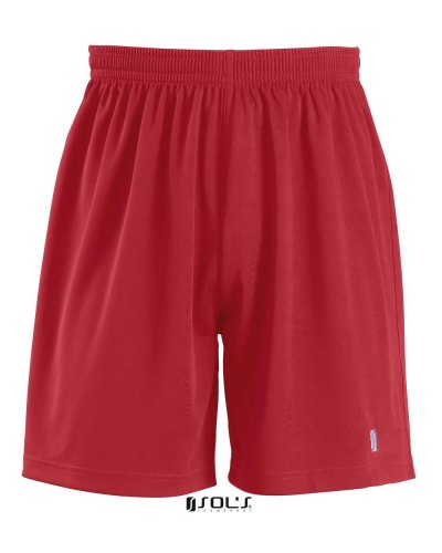 Pantaloncino da bambino senza slip San Siro 2 Rosso
