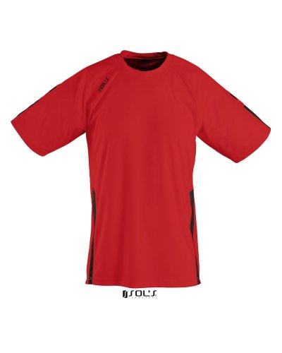 T-shirt Wembley kids ssl Rosso / Nero