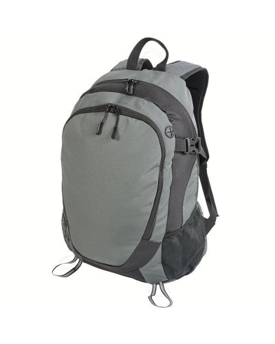 Zaino in poliestere ripstop 4 tasche Grigio