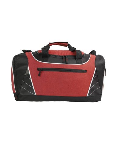 Borsa sport viaggio con tracolla Rosso