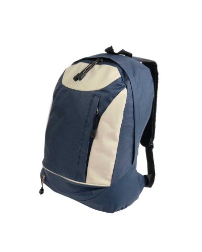 Zaino in poliestere 600D 3 tasche Blu scuro
