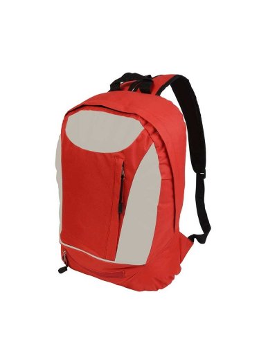 Zaino in poliestere 600D 3 tasche Rosso