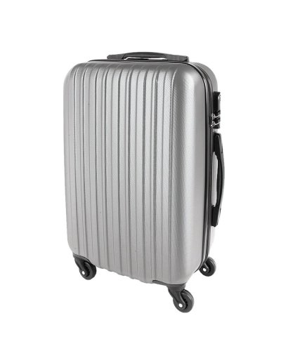 Valigia trolley rigida Argento