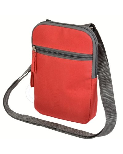 Borsello in poliestere Rosso