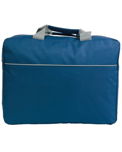 Cartella con chiusura lampo Blu Royal