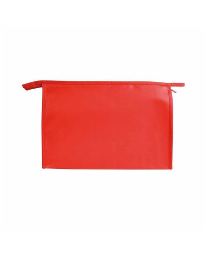 Beauty case in TNT laminato Rosso