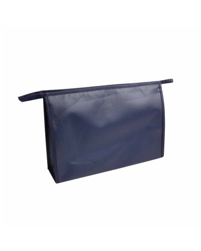 Beauty case in TNT laminato Blu scuro