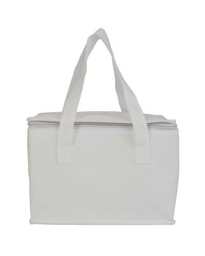 Borsa termica in TNT laminato Bianco