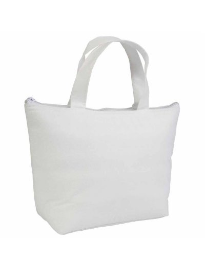 Mini borsa termica in TNT Bianco