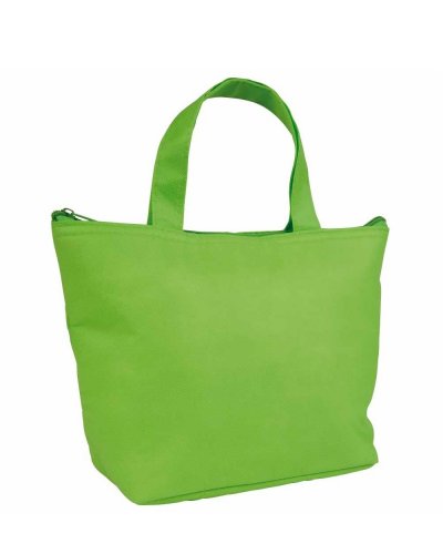 Mini borsa termica in TNT Verde mela