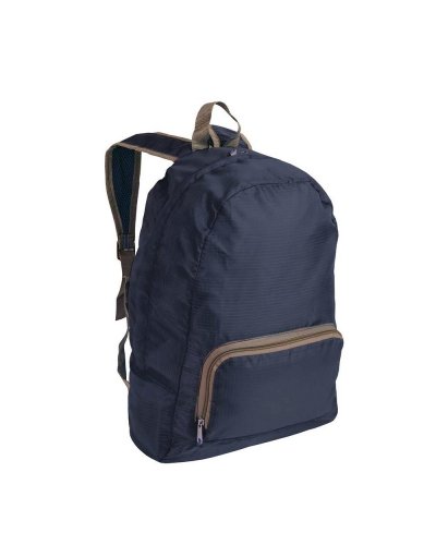 Zaino in poliestere richiudibile in taschino Blu scuro