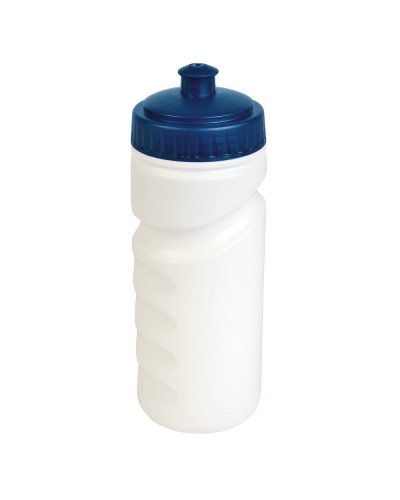 Borraccia con tappo colorato 500 ml Blu Royal