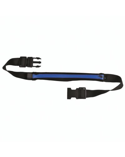 Marsupio slim in tessuto elastico Blu Royal