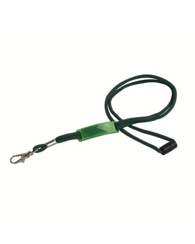 Cordino porta badge o portachiavi Verde