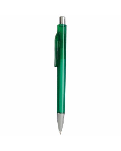 Penna a scatto trasparente colorata