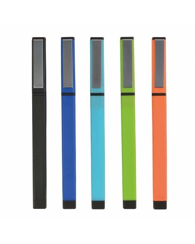 Penna a sfera in plastica gommata