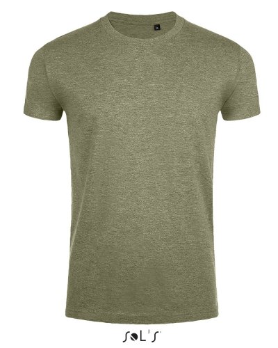 T-shirt Imperial fit Kaki Melange