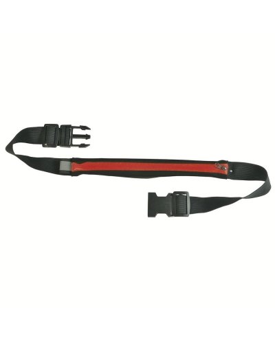 Marsupio slim in tessuto elastico Rosso
