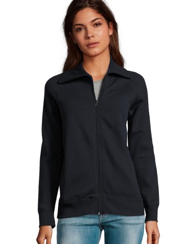 Felpa donna con zip Soda